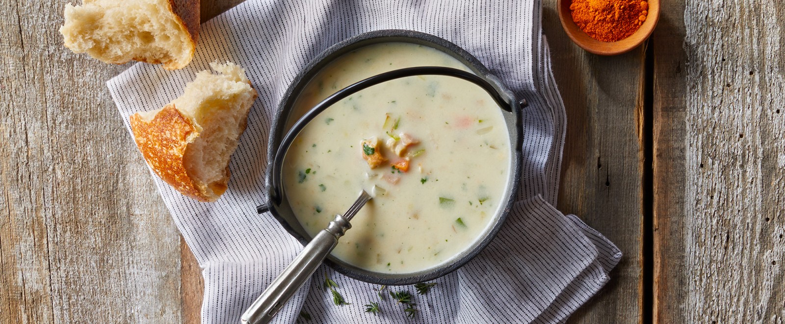 Boston/New England Clam Chowder The Kitchen Table